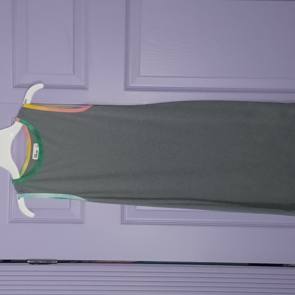 Epic threads grey ribbed dress